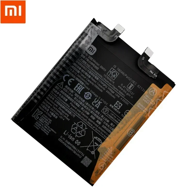 100% оригинальная сменная батарея BM59 для Xiaomi mi 11T 5000 мАч высококачественная