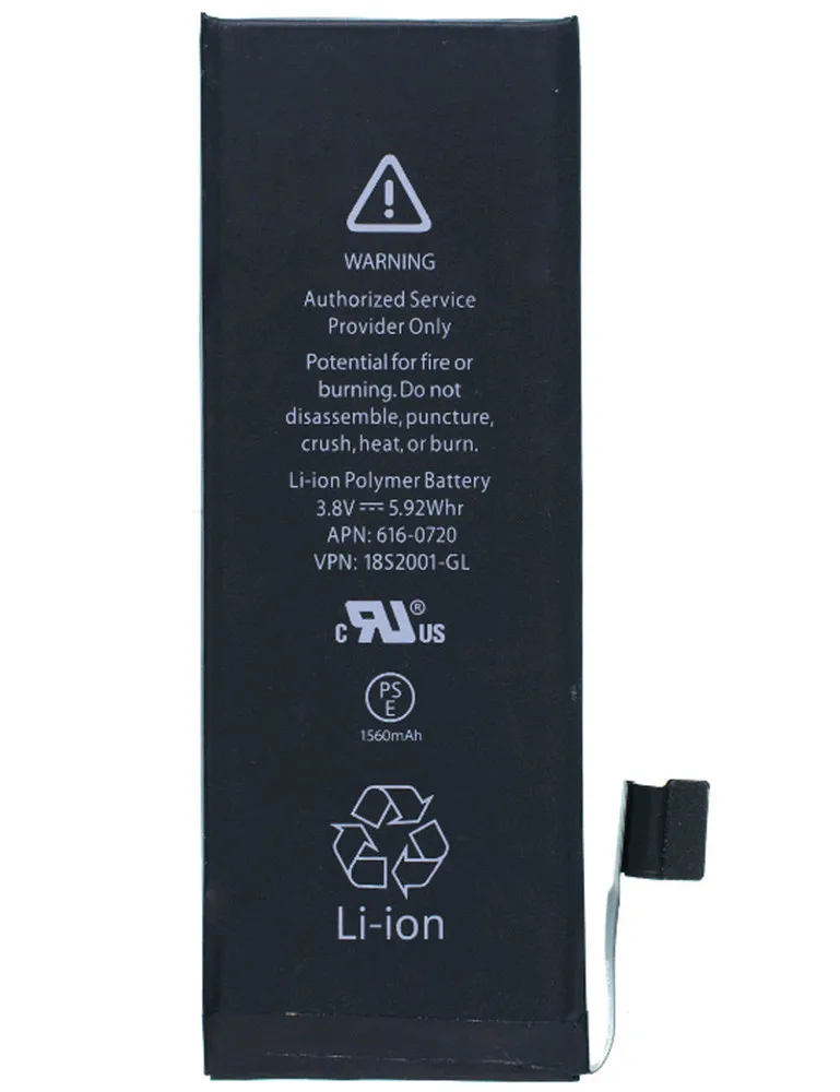 Аккумулятор / батарея Premium 616-0721 для Apple iPhone 5S 5C A1457 A1530 A1533 Айфон |