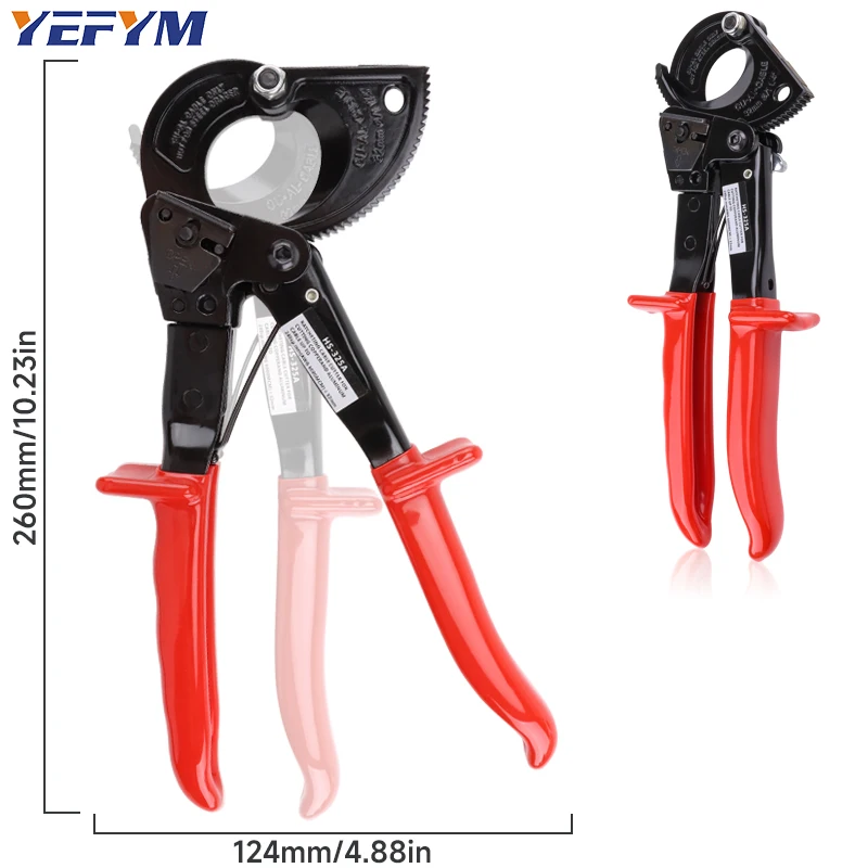 Удобный Инструмент Для Резки Кабеля С Механизмом-кликером Супер Мощный