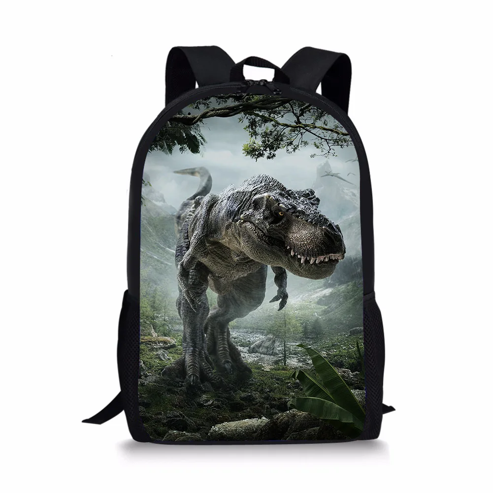 Классные школьные рюкзаки с принтом в виде динозавра, персонализированный Детский рюкзак, новый дизайн, рюкзак для подростков