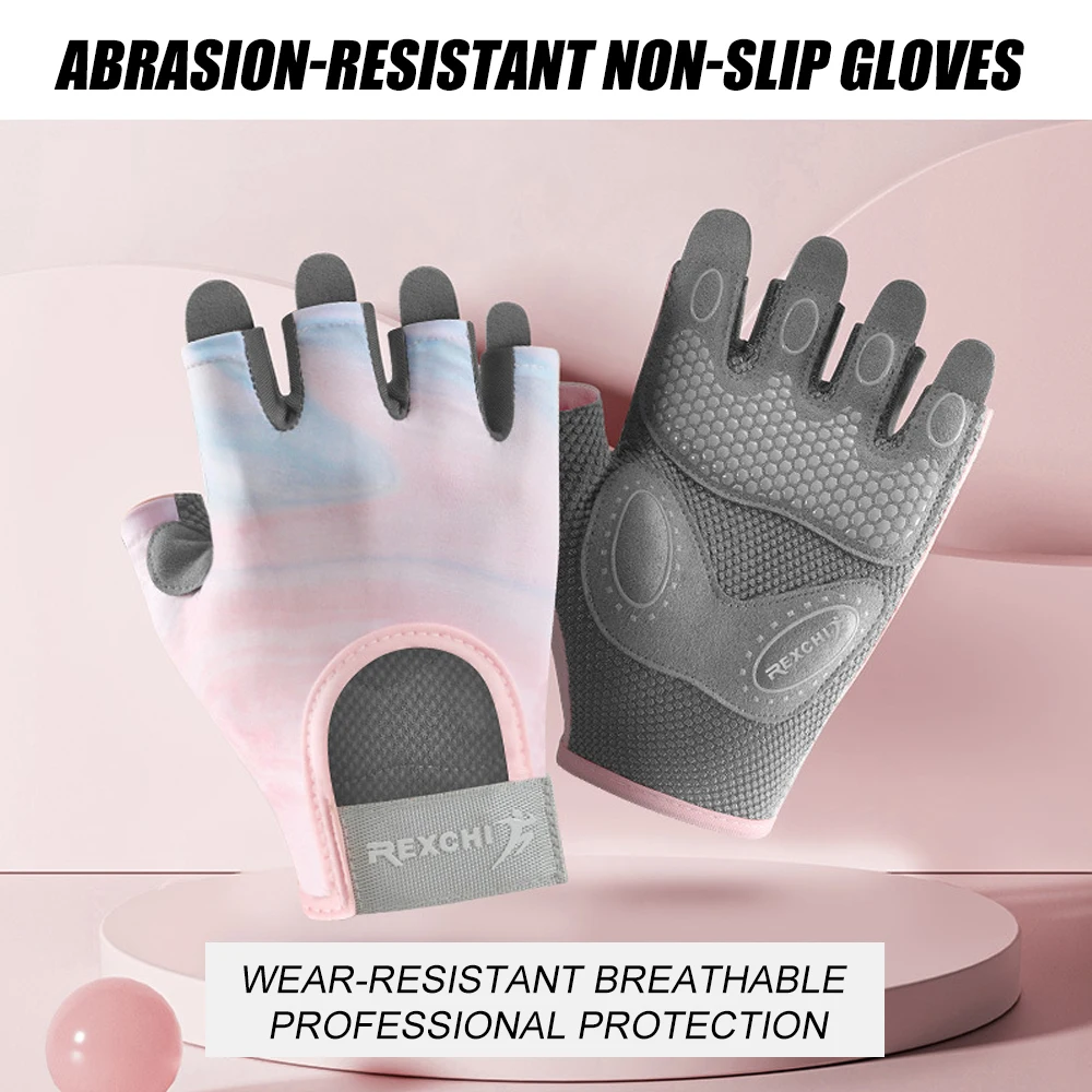 1 пара тренировочных перчаток перчатки без пальцев для тяжелой атлетики