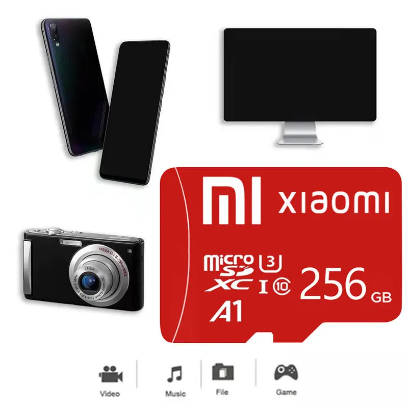 Оригинальная карта памяти Xiaomi 256 ГБ 128 EVO Plus Flash Mini SD 32 Гб 64 512 класс 10