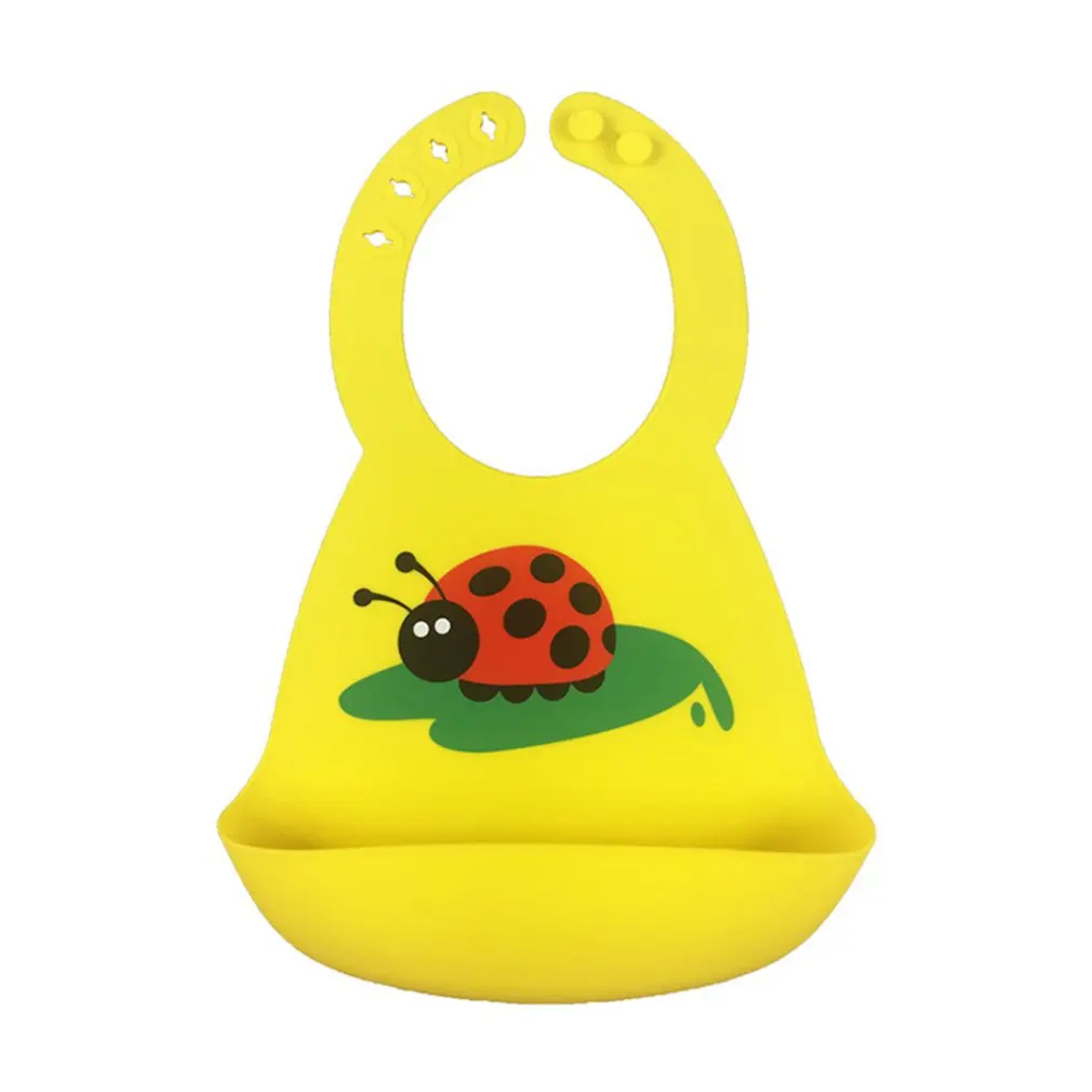 

Let's Make Baby Silicone Waterproof Bib Adjustable Fashionable Food Grade Silicone BPA-Free Boat Shape Bib Newborn Products