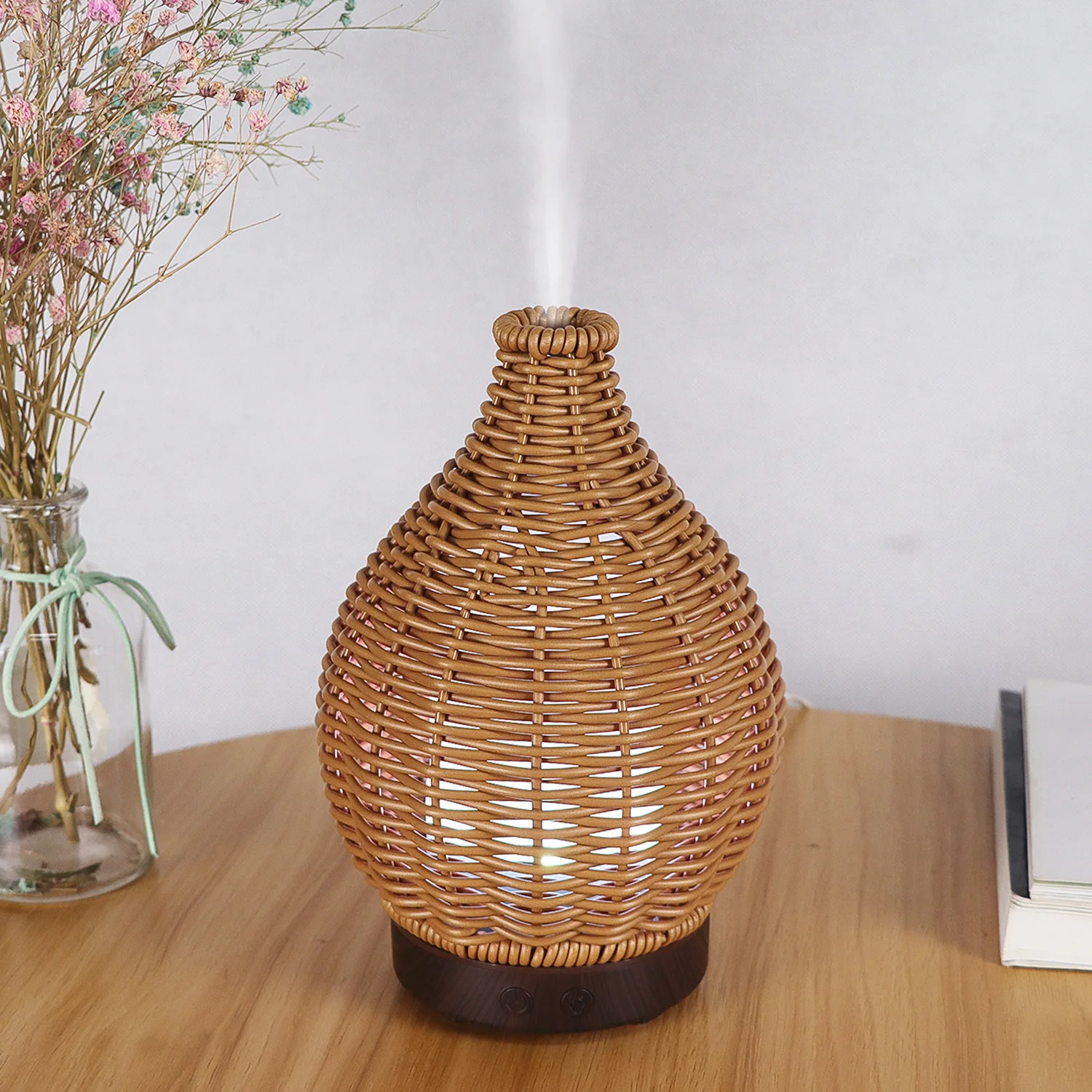 Увлажнитель-Ароматизатор воздуха 7 цветов USB ультразвуковой