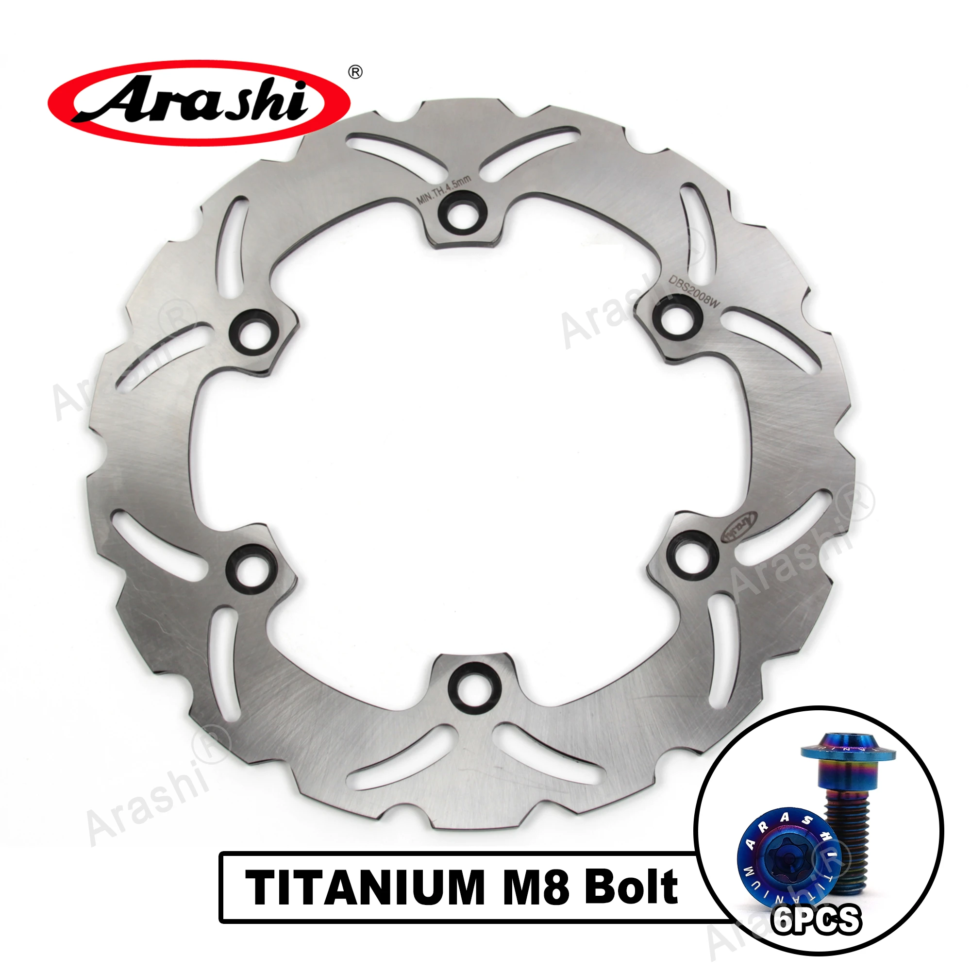 

Задний тормозной диск Arashi с ЧПУ для HONDA X ELEVEN 1100 2000 2001 2002 2003, тормозной ротор CB 1300