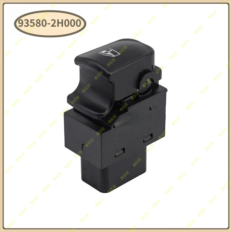 Фото 93580-2H000 Для Hyundai Elantra 2007-2010, кнопка управления стеклоподъемником пассажирской двери (задняя левая/правая), одинарная кнопка, 935802H000 №1