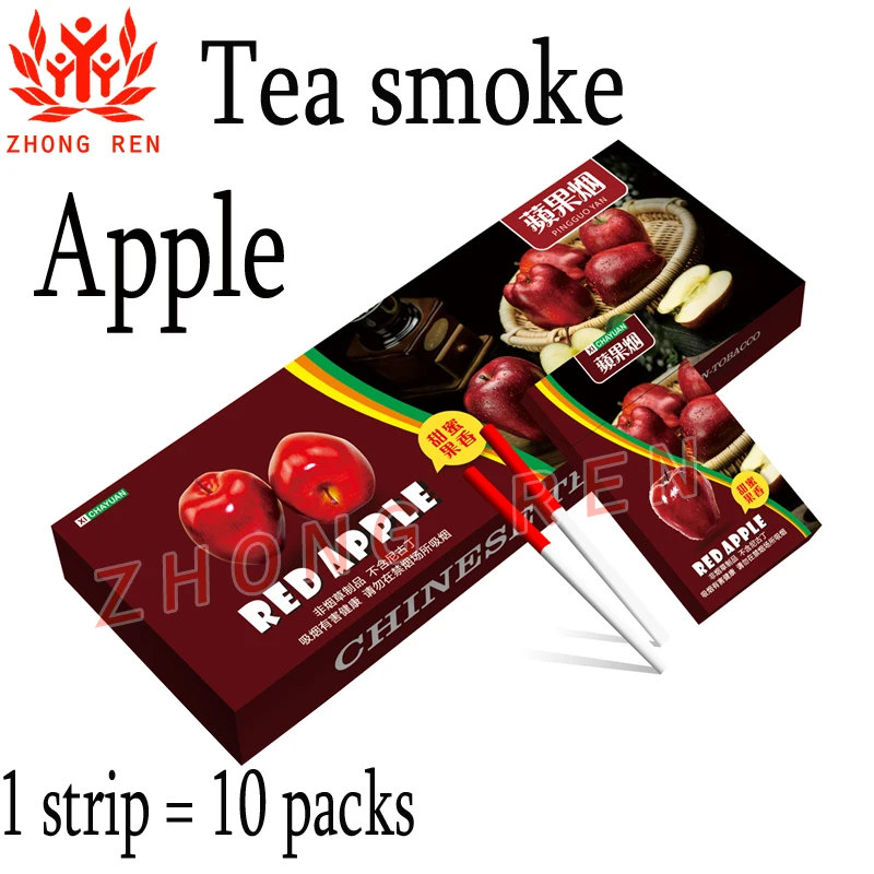 

2022 New Fruit Tea Smoke Mixed Flavor Men and Women Health Cigarettes Do Not Contain Nicotine No Tobacco smell proof