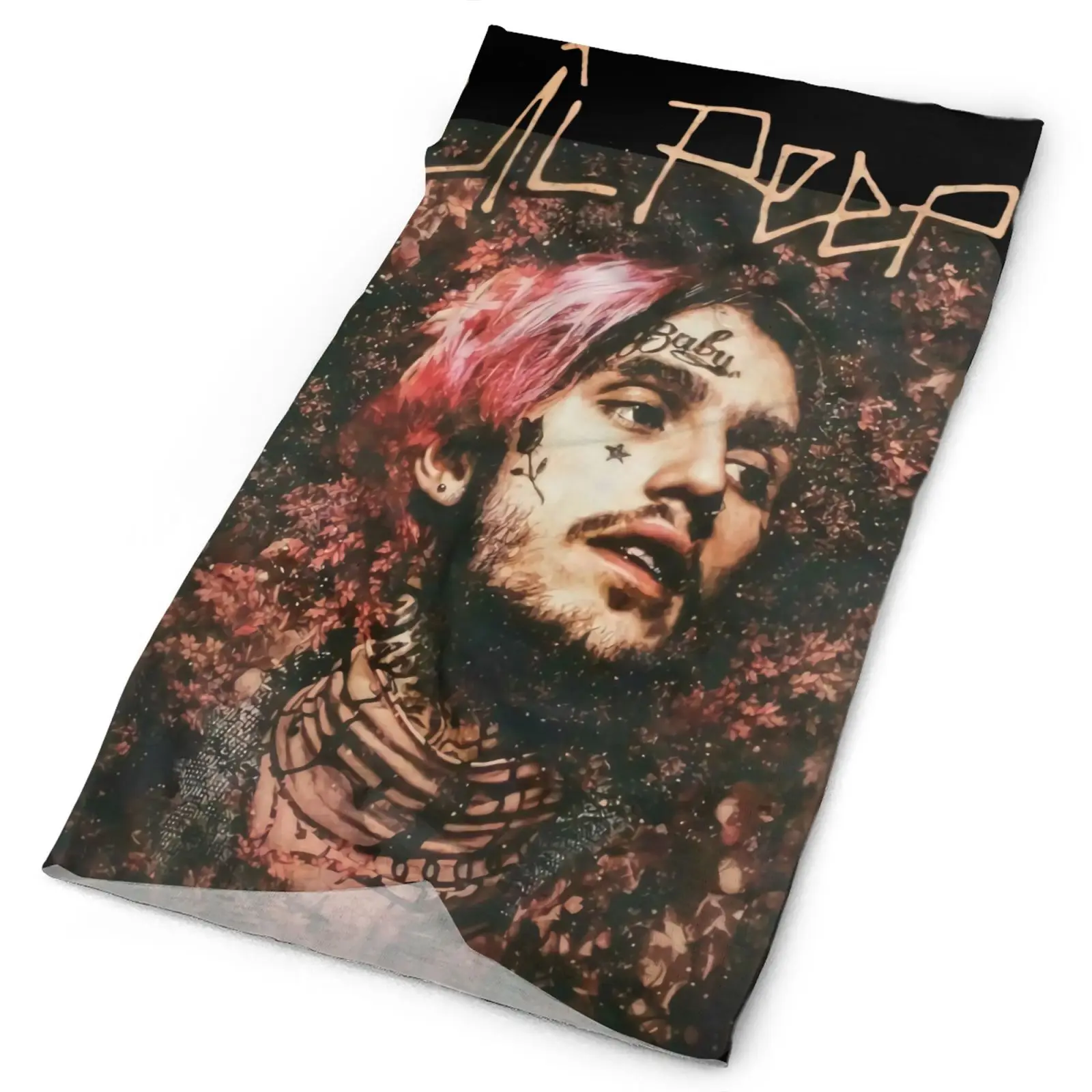 

Lil Peep Bo Trap Gustav Regular Men's Bandana Scarf For Men Hiking Scarf Scarf For Men Buff Mask Cycling Fashion For Snowboard