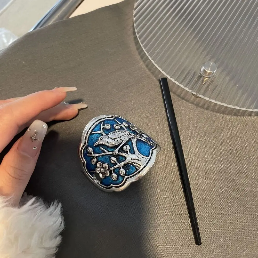 Этнический стиль ретро эмалированная заколка для волос лев новые палочки в