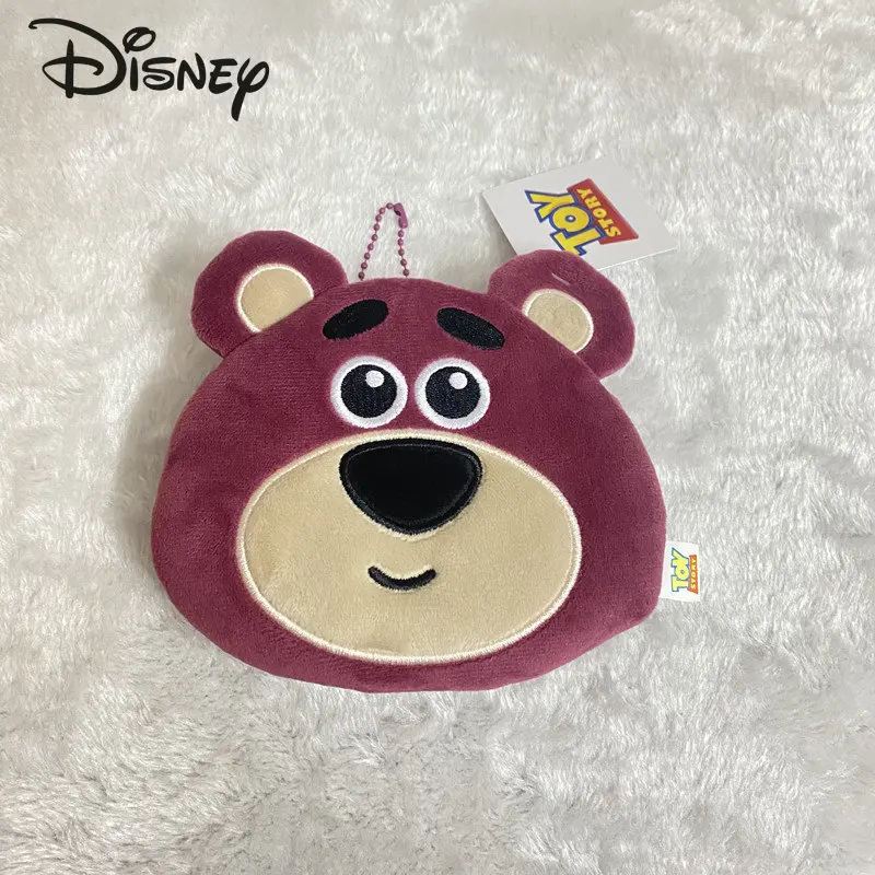 Disney New Women's Change Coin Bag Fashion Cartoon Mini Children's Wallet Simple and Casual Versatile Plush Earphone Bag