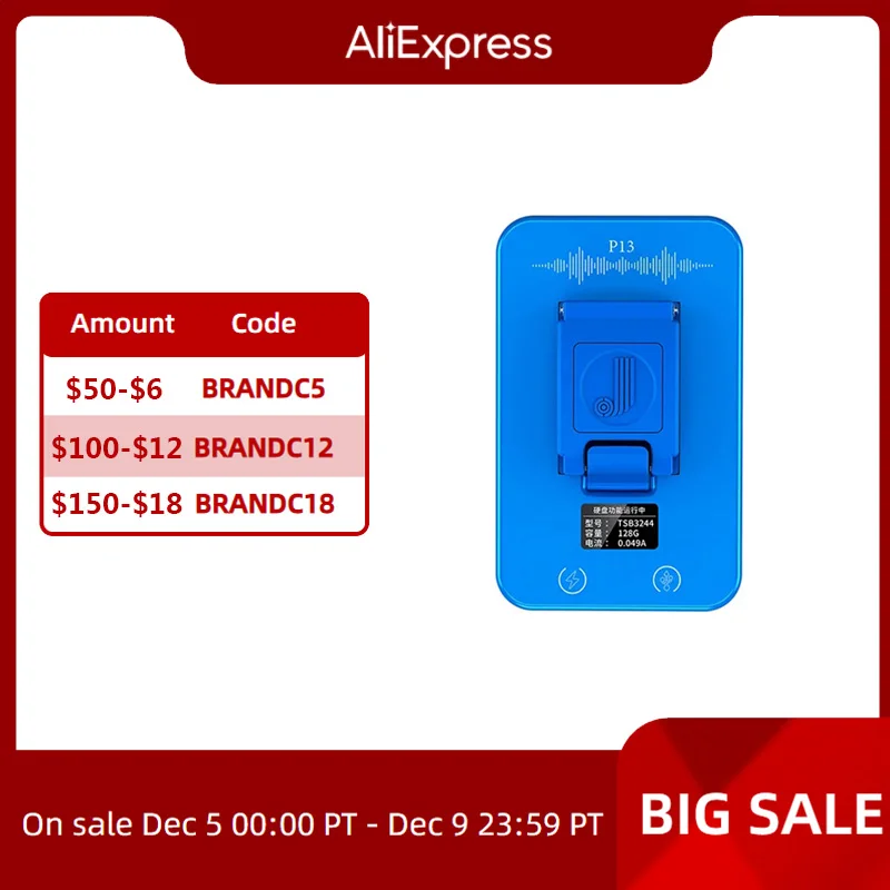 Жесткий диск JC P13 PCIE NAND программатор для 8-13 Promax BGA 60 70 110 DFU Box один ключ фиолетовый