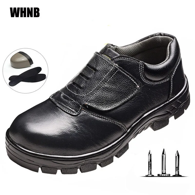 

Steel Toe Safety Work Shoes Men Women Puncture-proof Boots Indestructible Shoes Lightweight Breathable Sneakers Women Size 36-46