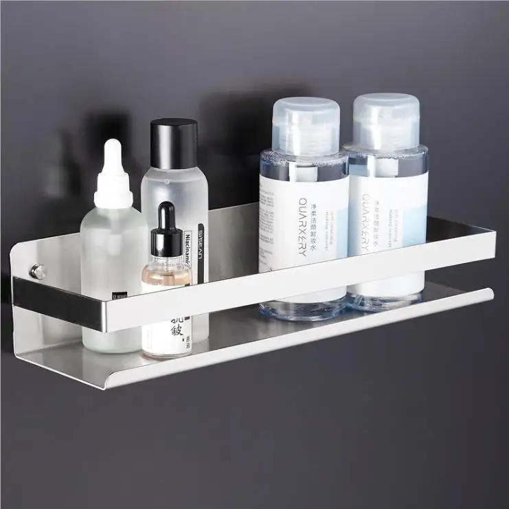 

Bathroom Shelf Stainless Steel Square Corner Shelves Towel Rack Shower Shampoo Holder Kitchen Condiment Storage Rack