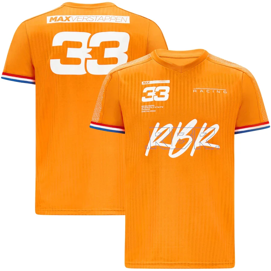 

2022 Bull Bull F1 Team Racing Fan Men's Speed Wear Jersey Breathable Short Sleeve Fashion T-shirt Motorcycle Large Size T-shirt