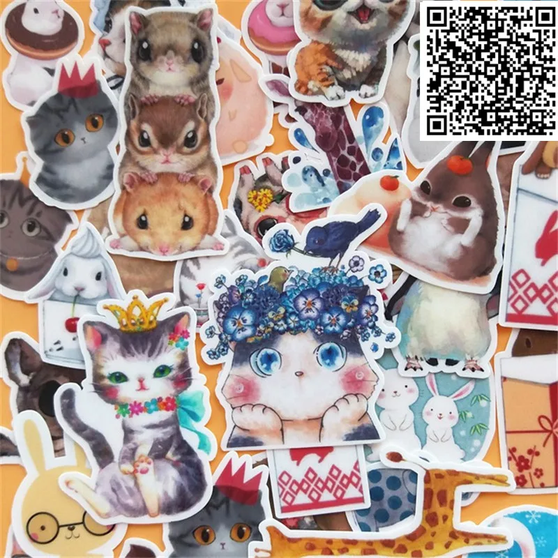 Наклейки для домашних животных 40 листов цветов |