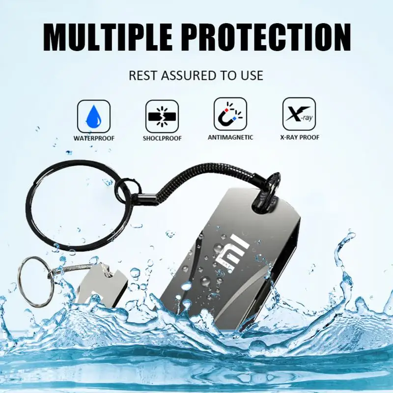 Xiaomi 16 ТБ USB-флеш-накопитель 2 в 1 Lightning Pen Drive U-диск для Iphone Android OTG Pendrive USB-накопитель