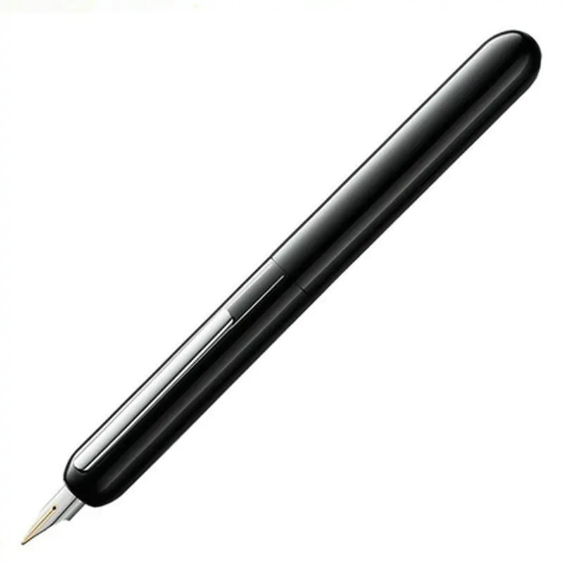 

High Quality LM Red Dot Design Award Dialog Focus 3 Fountain Pen Black Titanium 14K Gold Tip Nib Ink Retractable Pens