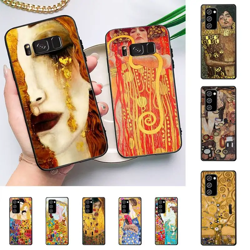 

Kiss by Gustav Klimt Phone Case for Samsung J 2 3 4 5 6 7 8 prime plus 2018 2017 2016 core