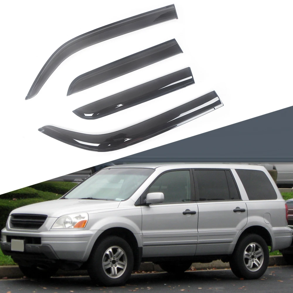 

Ветровые дефлекторы для боковых окон автомобиля, для Honda Pilot 2003-2021