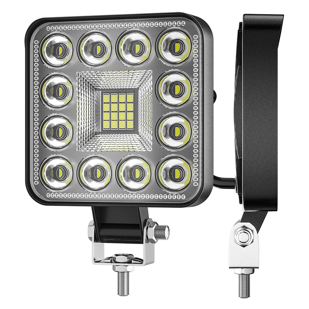 Мини-квадратный 3-дюймовый Автомобильный Рабочий Фонарь 28 Светодиодов Высокая
