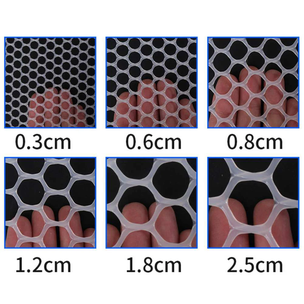 

Garden Fence Net Multiple PurposePlastic Mesh for Use in Aquatic Products Poultry Breeding Sericulture Balcony Protection