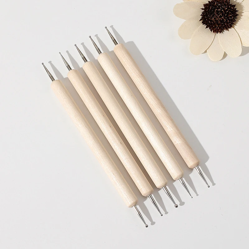 Набор Из 5 Предметов Рабочие Инструменты Дерева И Металла С Двусторонней Ручкой