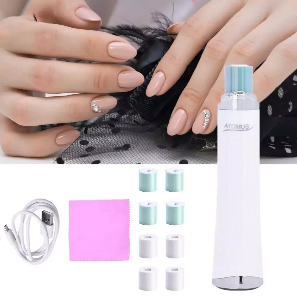 

NEW2023 1 Set Nail Polishing Machine High-Efficiency Convenient Detachable Low Noise Plug-and-Play Labor-saving Plastic Nail Gri