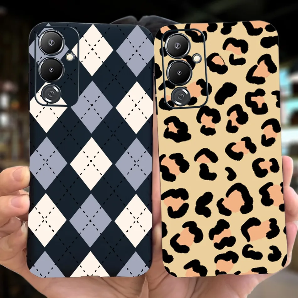 Мягкий силиконовый бампер ярких цветов для Tecno Pova 4 LG7n / Pro LG8n