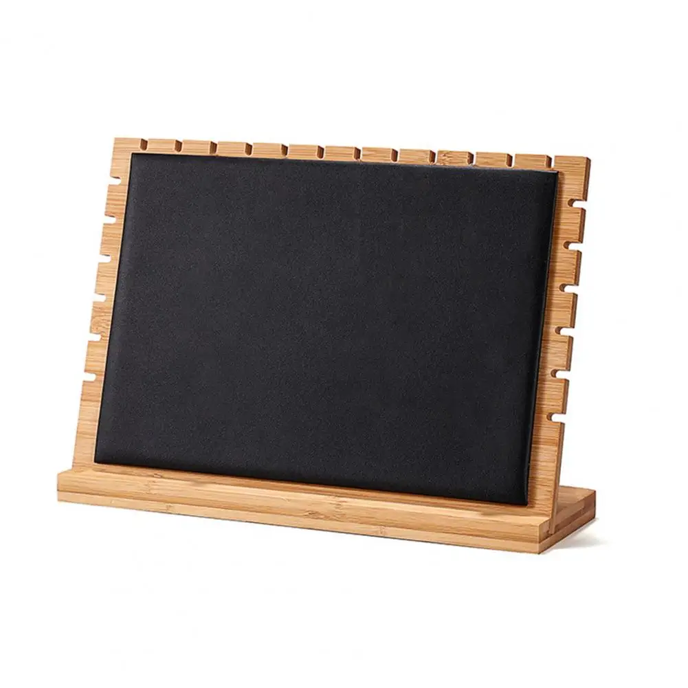 

Подставка для ювелирных изделий, функциональная стойка с мягкой поверхностью из искусственного бархата для демонстрации цепочек и ожерели...