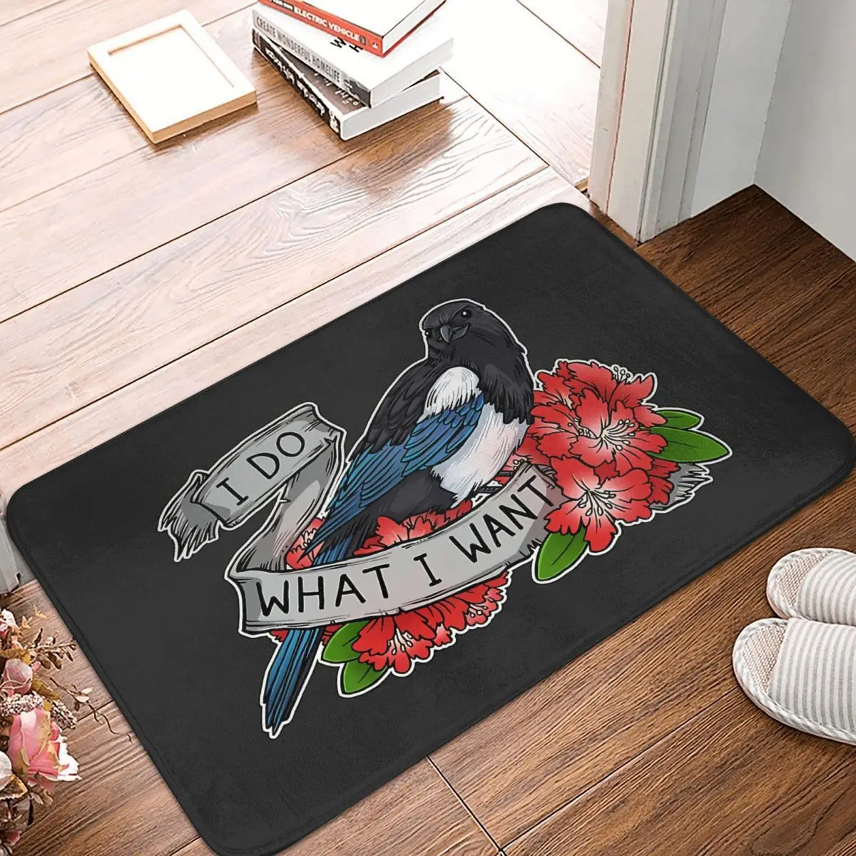 

Non-slip Doormat Bath Mat I Do What I Want Hallway Carpet Welcome Rug Home Decor