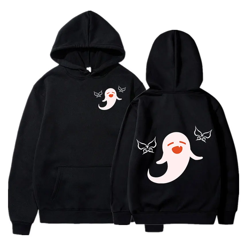 

Hu Tao Print Anime Hoodie Men Women Streetwear Game Genshin Impact Pullovers Sweatshirt Unisex Clothes Autumn Harajuku Oversize