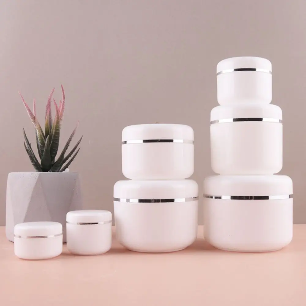 

Lids Travel Storage Empty Sample Jars Round Ointments Bottle Makeup Pot Jar Cosmetic Containers Cases Cream Lotion Box
