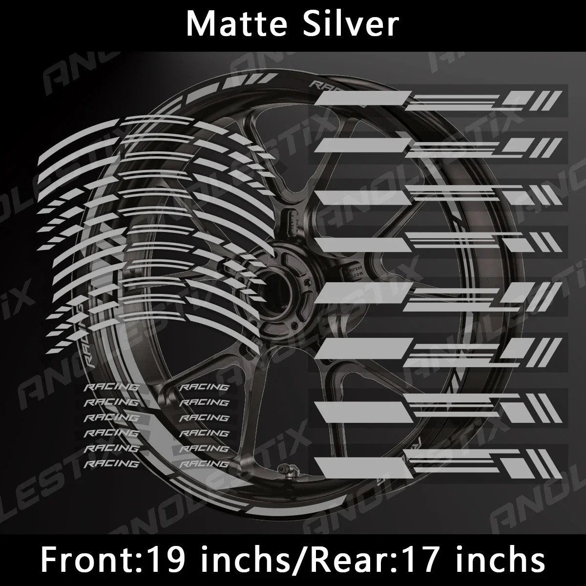 

Светоотражающие наклейки на колеса мотоцикла, наклейка на ступицу, обод в полоску 17/19 дюймов для YAMAHA Honda Kawasaki Suzuki BMW KTM Husqvarna Triumph