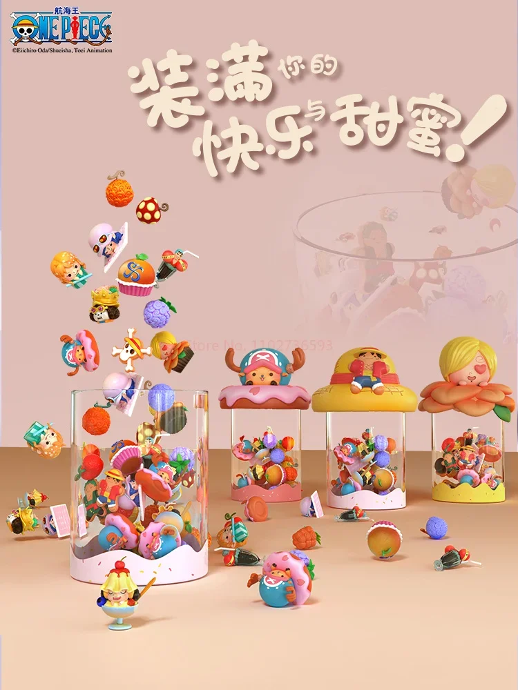 Оригинальная цепочка серии Sweet Bean Луффи магнитная наклейка на холодильник