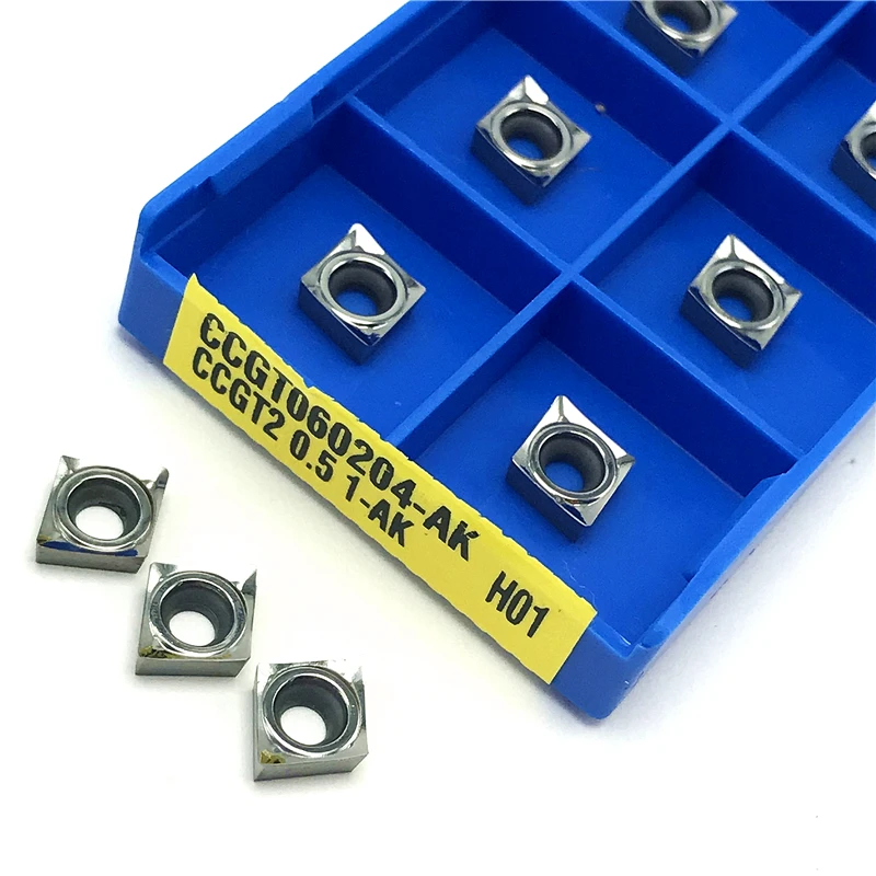 Рисунок 5 - Твердосплавные вставки CCGT1204 / CCGT09T3/CCGT0602