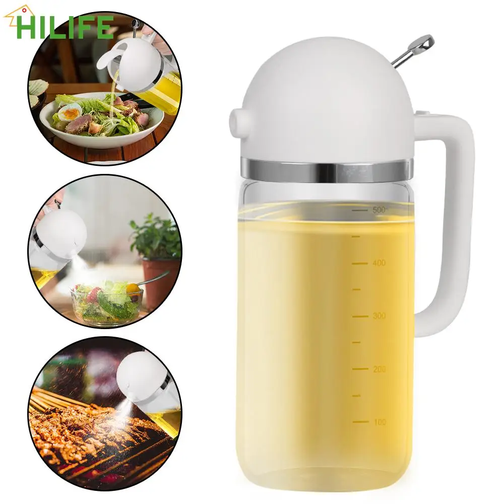 

Стеклянная бутылка для барбекю, кухонный распылитель для розлива масла, уксуса, двойного назначения