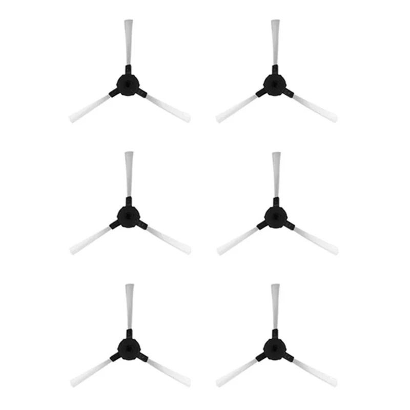 

6pcs Vacuum Cleaner Side Brush for BBK BV3521 Robotic Vacuum Cleaner Spare Parts Accessories