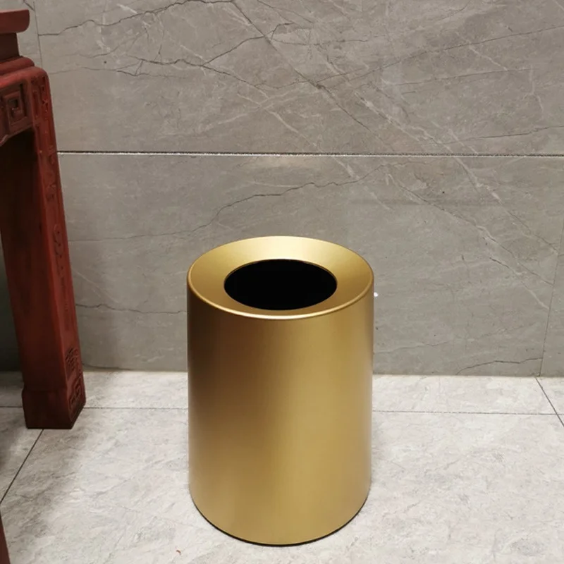

Контейнер для мусора домашний, цвет розовое золото