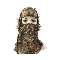 outdoor 3d jungle camouflage hat for hunting fishing headgear cap breathable lightweight for forest jungle hiding equipment