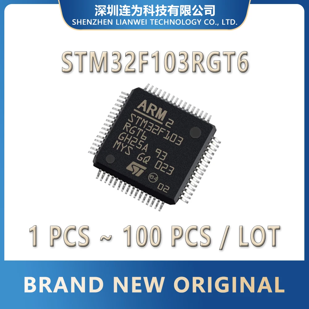 STM32F103RGT6 STM32F103RG STM32F103 STM32F STM32 STM IC MCU Chip LQFP-64