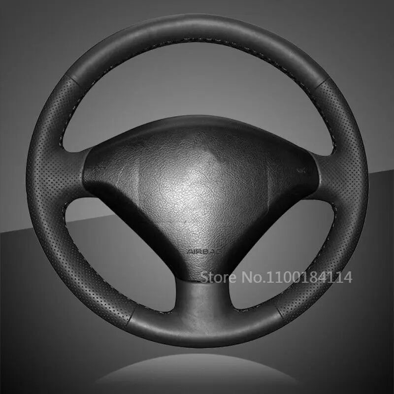 

Ручное шитье, супер мягкая кожа, искусственная кожа для Peugeot 307, аксессуары для интерьера автомобиля