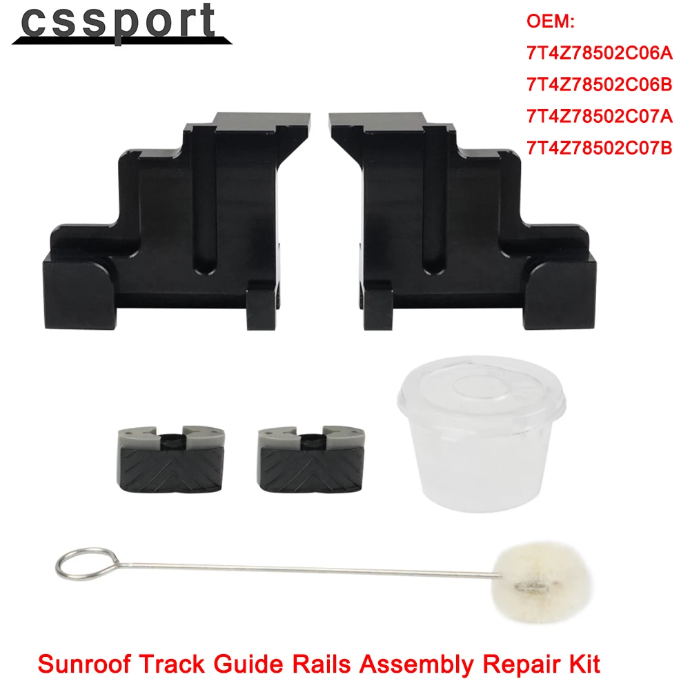 1 комплект ремкомплект направляющих люка в сборе для Ford Edge/Lincoln MKT MKX 7T4Z78502C06A B и