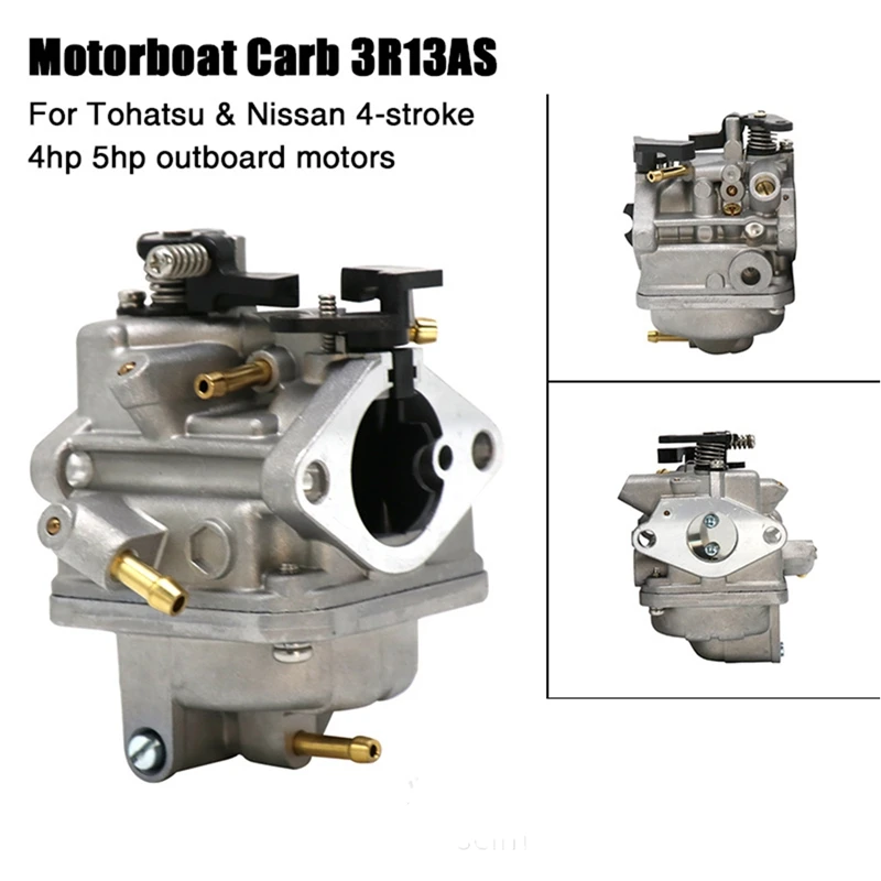 

803522T03 Carburetor Outboard Motor 4T 4/5HP For Nissan Tohatsu Mercury MF3.5 MFS4 MFS5 NFS4 4 Stroke 3R1-03200-1