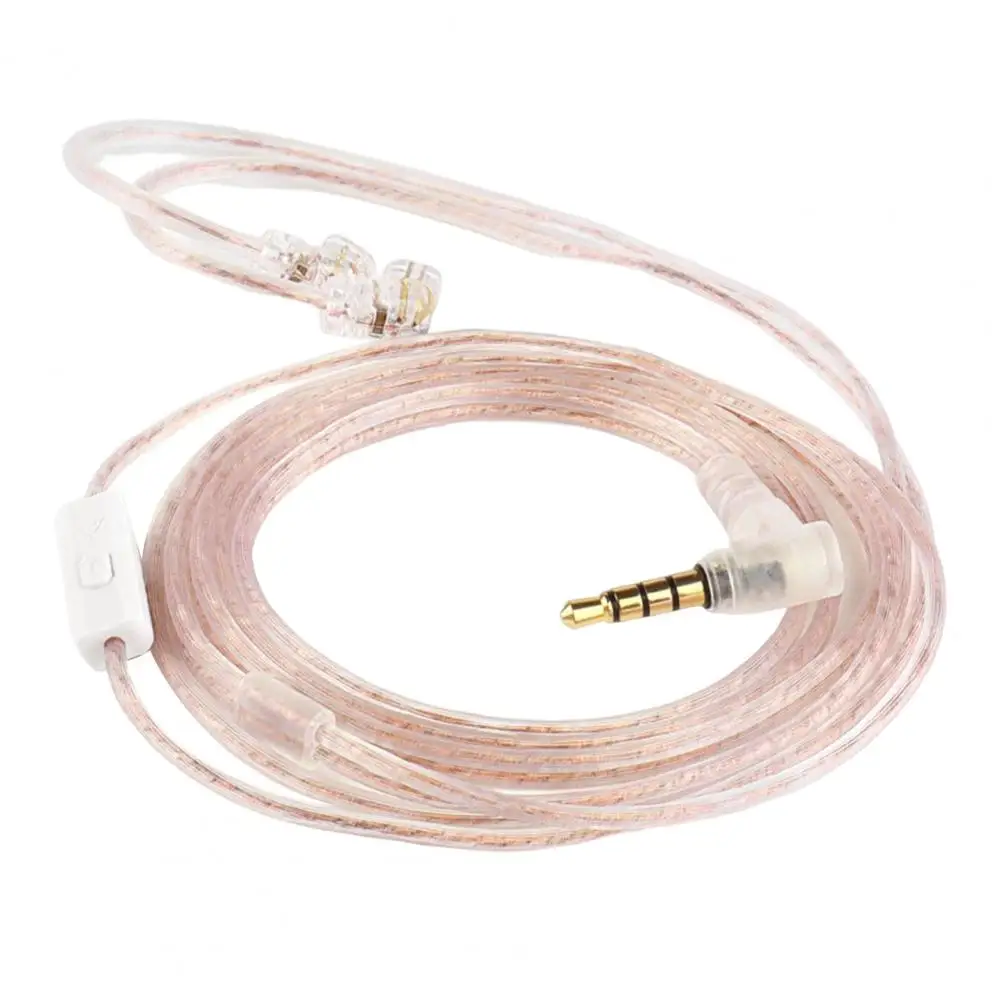 

Audio AUX Cable Useful HD-compatible Calling Wire Control 3.5mm Headset Extension Audio Line Replacement for Headset