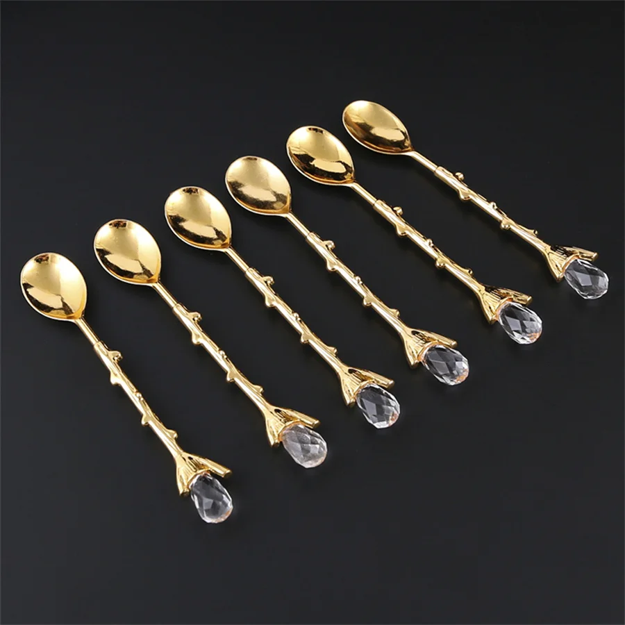 

Набор ложек со стразами из 6 предметов