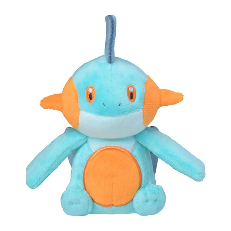Фото Японский Pokemon Fit Marshtomp, американская тканевая этикетка, плюшевая игрушка, детские милые мягкие подарки и подарки на день рождения, Рождество №4