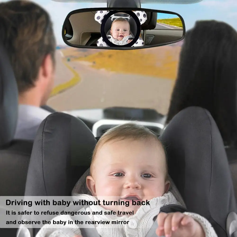 

Adjustable Safety Car Baby Observation Mirror Back Kids Rearview Monitor Mirrors Infant Rear Facing Reflector S3a9