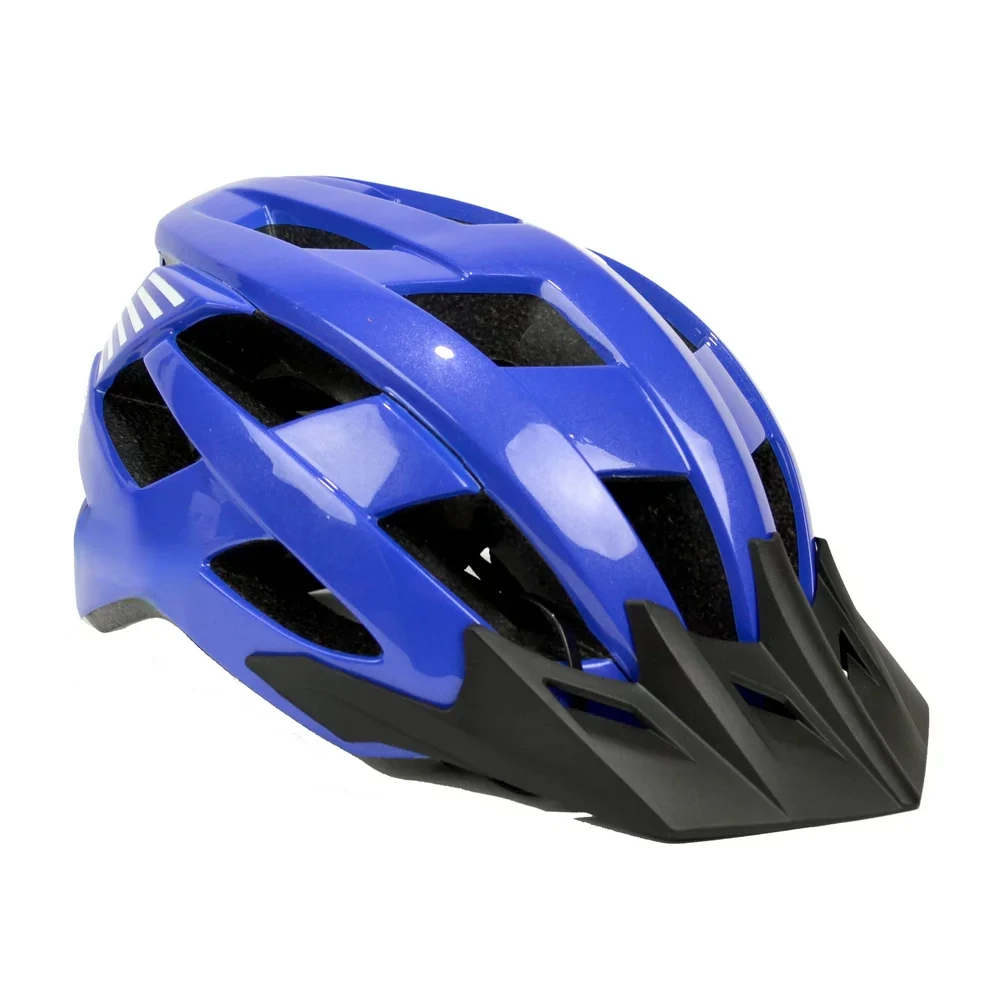 

Mountain Bike Adult Blue Helmet (Ages 14+, Unisex, Visor) Casco para scooter electrico Bike helmet Capacete de ciclismo Helmets