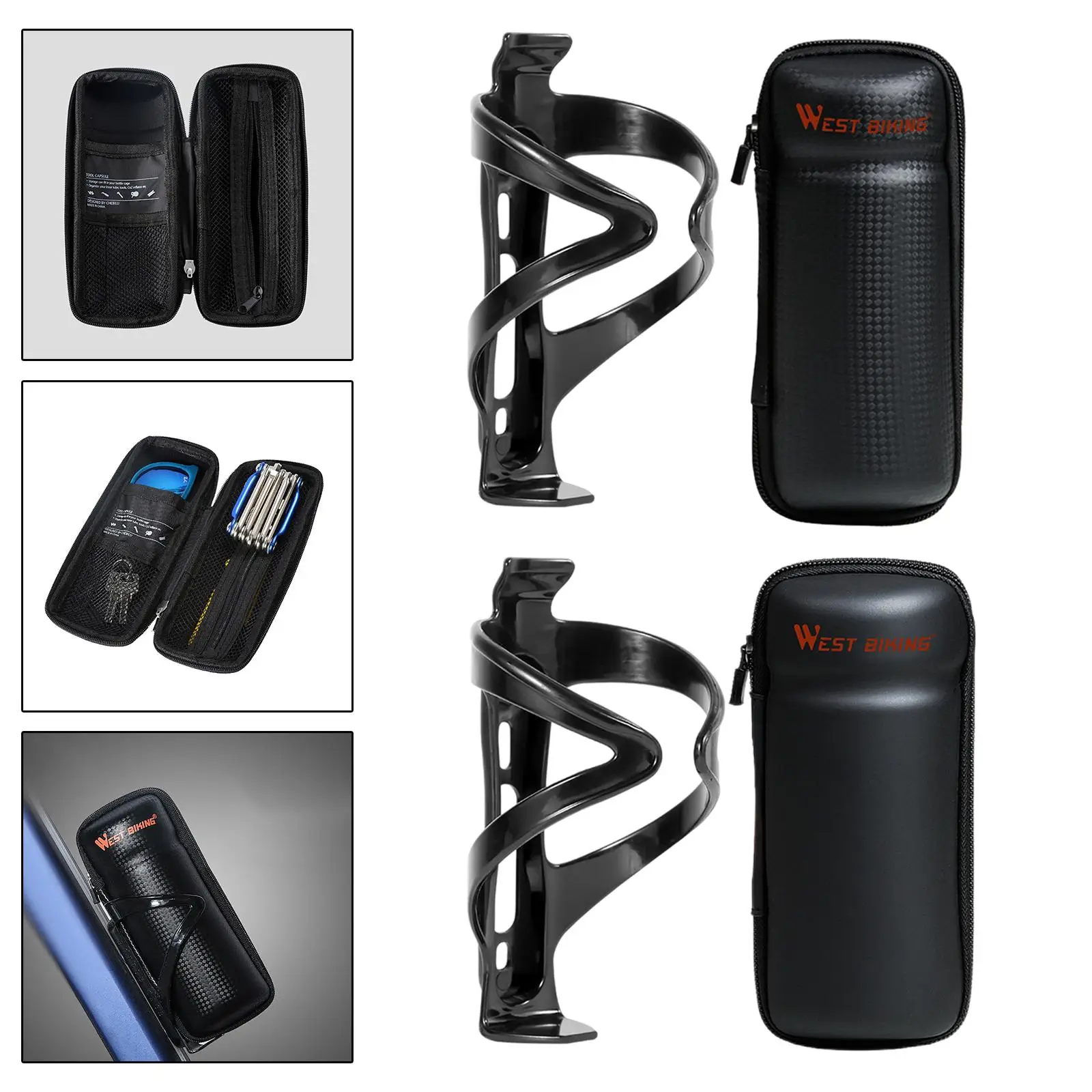 Сумка для хранения клетки бутылки с водой водонепроницаемая сумка шоссейного