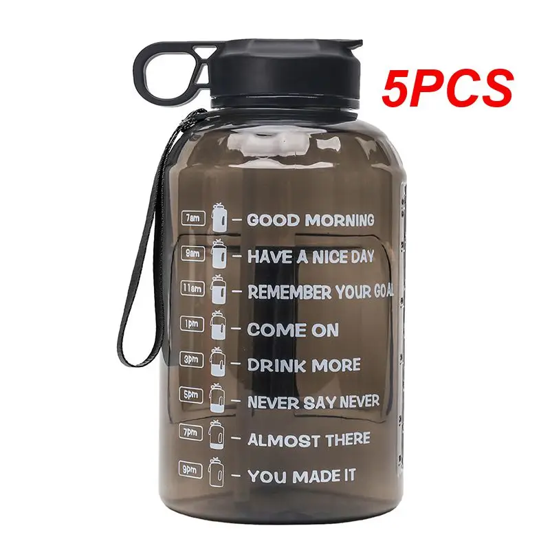 

2.2L Gallon Water Bottle With Straw Outdoor Gym Bottles Fitness Sports BPA Free Large Capacity Jug Water Bottles Drinkware